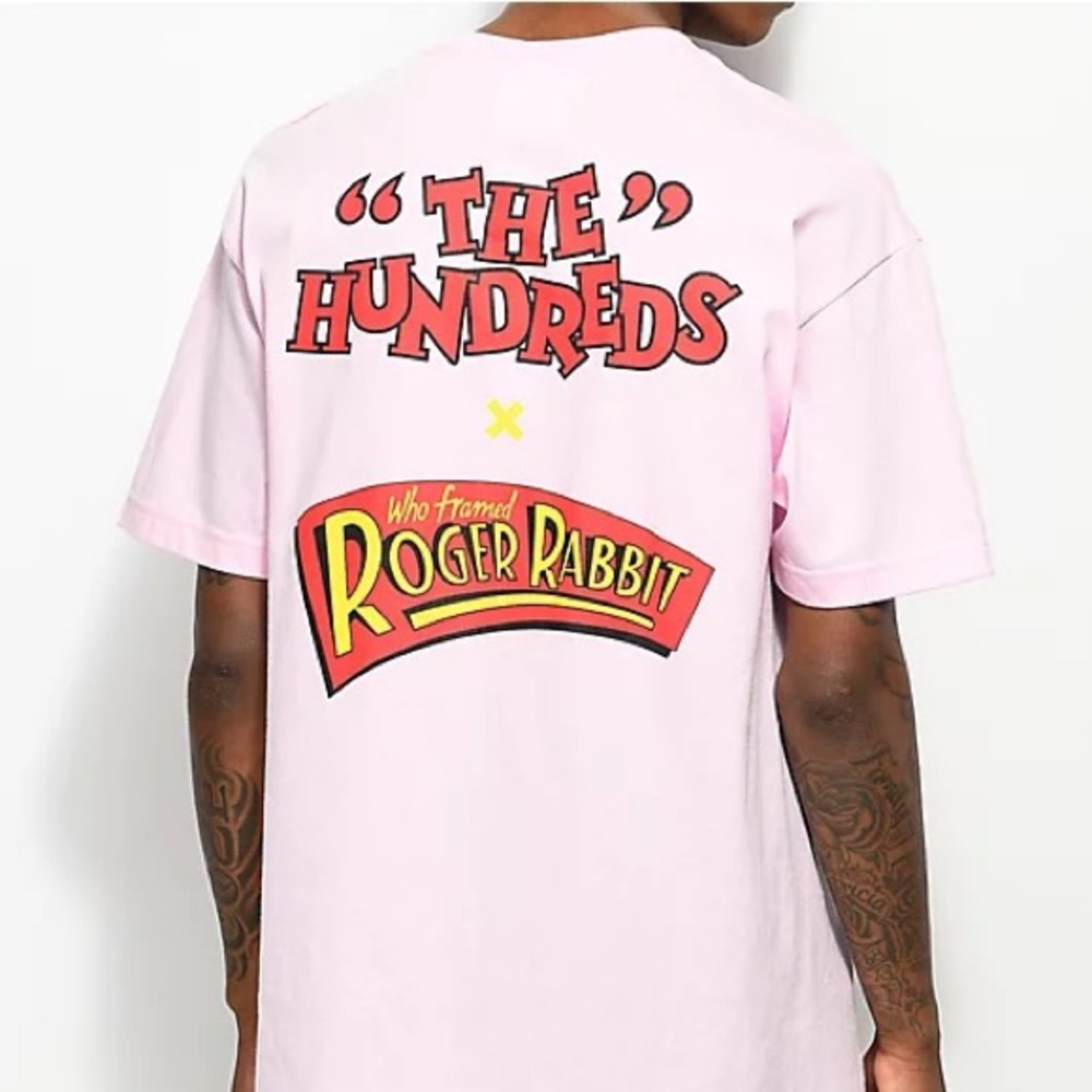 The Hundreds x Who Framed Roger Rabbit Jessica Tee Pink